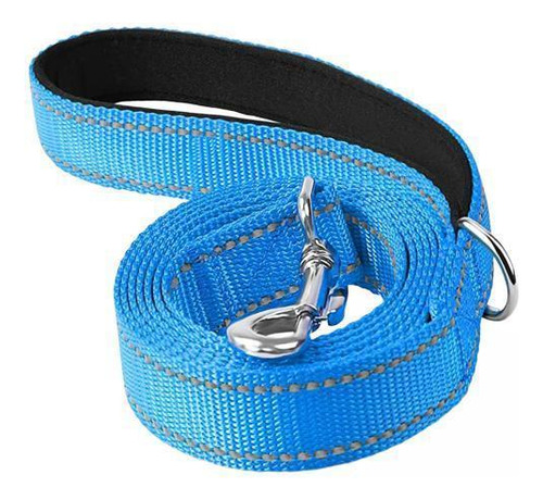 2 Correa Reflectante Para Perros, Correas Para Azul Claro