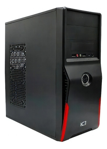 Gabinete Kit Pc Fuente Atx 550w Atx Micro Atx Mini Itx Color Negro