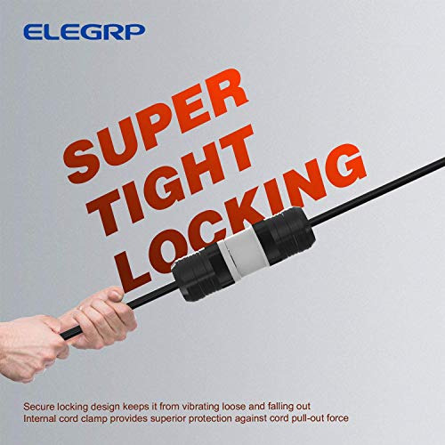 Enchufe De Bloqueo Elegrp Nema L6-20p, Generador De 20 Amper