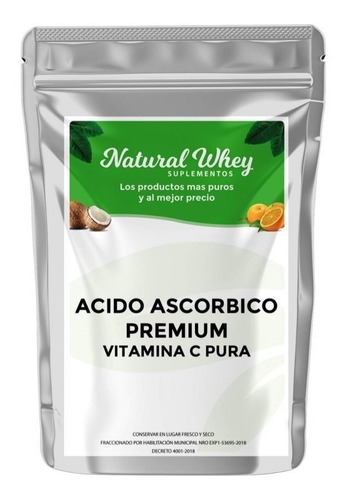 Acido Ascorbico Vitamina C Pura 1 Kilo Usp Max Pureza
