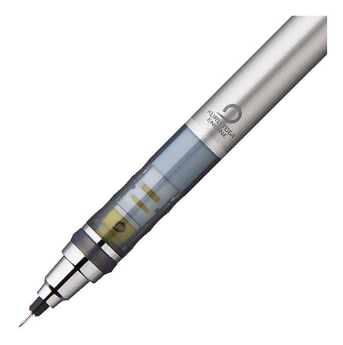 Portaminas 0.3mm Uni Kurutoga Standard Silver M34501p.26