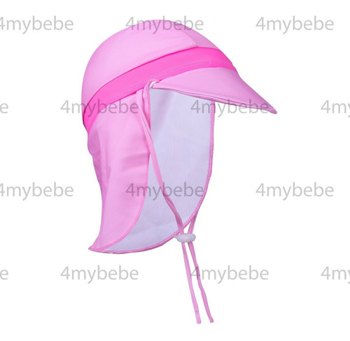 Imagen 3 de 5 de Traje De Baño Niñas Unicornio Traje+gorrosol+gorro Sombra