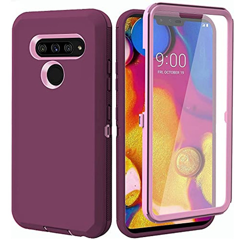 Funda Annymall Para LG V40, Funda Para LG V40 Thinq, Con Fun