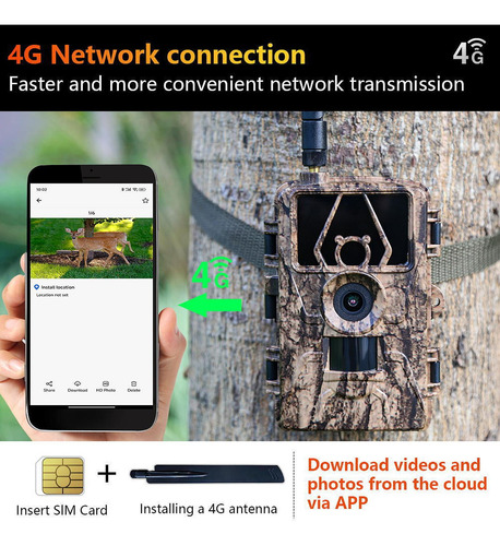 Cámara De Caza Con Wifi Para Caza, Exploración