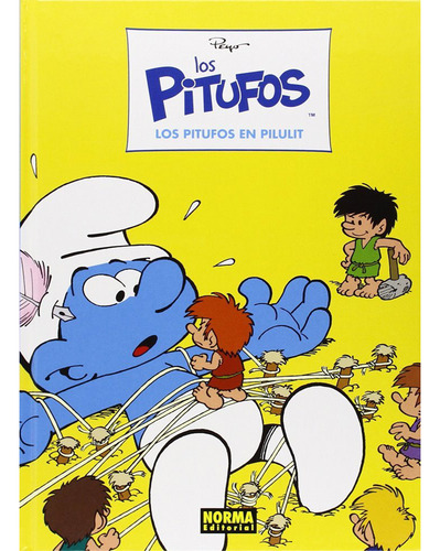 Los Pitufos 32 Los Pitufos En Pilulit Tapa Dura Norma Stock