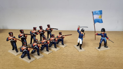 Soldaditos Dsg Britains Ejercito Patriota Línea De Tiro Infantería Argentina