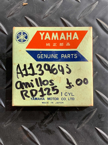 Anillos Para Piston Yamaha Original De Rd 125 1.00