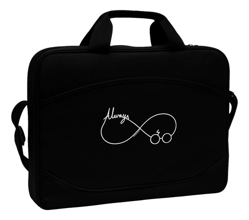 Bolsa Con Estuche Oscuro Tooloud Always Infinity Symbol 15