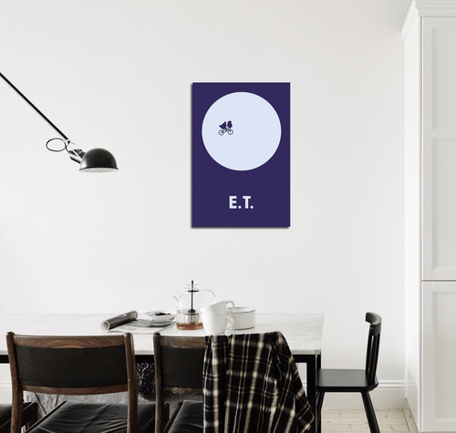 Vinilo Decorativo 30x45cm E T Extraterrestre Minima