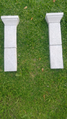 Imagen 2 de 3 de Columnas De Piedra Para Estufa A Leña