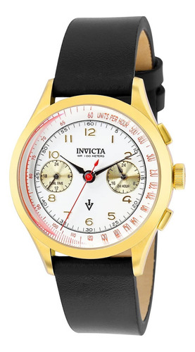 Reloj Invicta Para Hombre 37057 Cuarzo Esfera Blanca