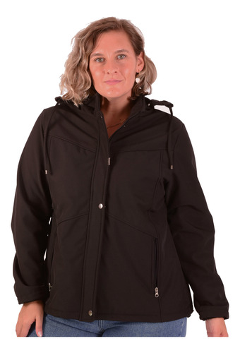 Campera Mujer Neoprene 100% Impermeable Talles Especiales  