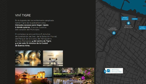 Imagen 2 de 11 de Venta-departamento-4 Amb -tigre-brickell-amenities-polo Gastronómico-piso 15
