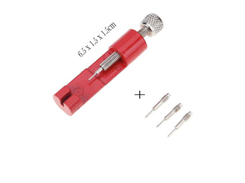 Chave Metal Tira Pino Ajustar Pulseira 32mm +3 Pontas Extras
