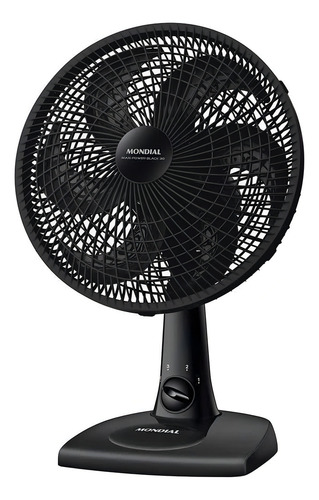 Ventilador De Mesa Mondial Nv15 30cm Maxi Power Preto 110v
