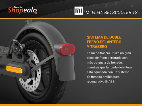 Imagen 5 de 10 de Monopatin Xiaomi Mi Electric Scooter 1s 500w Potencia En Cta