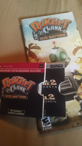 Imagen 1 de 10 de Juego Psp National Treasure 2 Y Ratchet Clank Precio Par