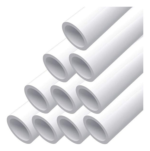 Tubo Pvc Electricidad Conduit 1/2 Longitud 3 Metros Pack 4