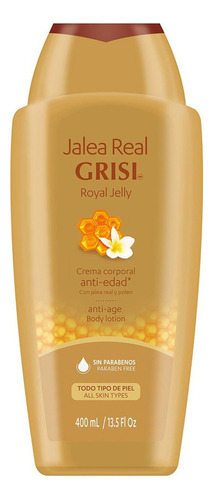 Crema Corporal Líquida Grisi Jalea Real 400ml