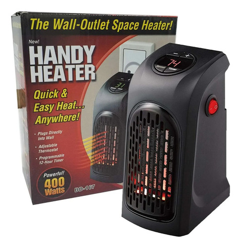Calefactor eléctrico HANDY HEATER Caloventor Portátil
