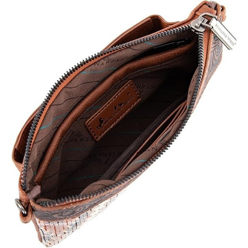 Cartera Montana West Crossbody A Importada Original Marrón
