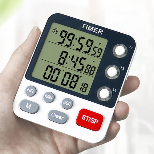 Temporizador Digital De Três Canais, Lembrete De