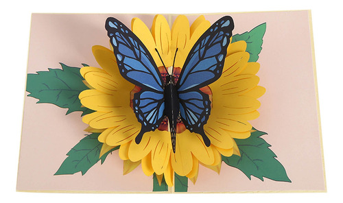 Tarjeta De Papel M Sunflower And Card Spring Greeting Beauti