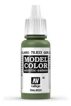 Comprar Vallejo Model Color 17ml Pintura Acrílica Color 80 Alemán Camuflaje Verde Claro 70.833