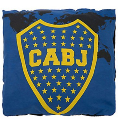 Almohadon Boca Juniors Clubes Futbol Dormitorio Blanqueria