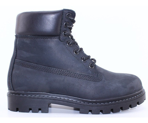 Borcego Acordonado Hombre Marsanto Cuero Botas 0102 Cshoes