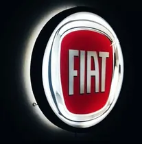 Comprar Cartel Deco Luminoso Marca De Automóviles Fiat, Ford, V8 Blanco