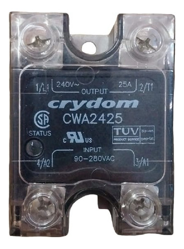 Cwa2425 Relevador De Estado Solido 25 Amps Crydom