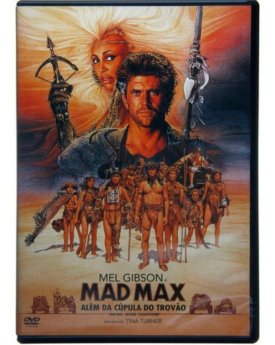 Dvd Mad Max Além Da Cúpula Do Trovão Mel Gibson Novo Lacrado