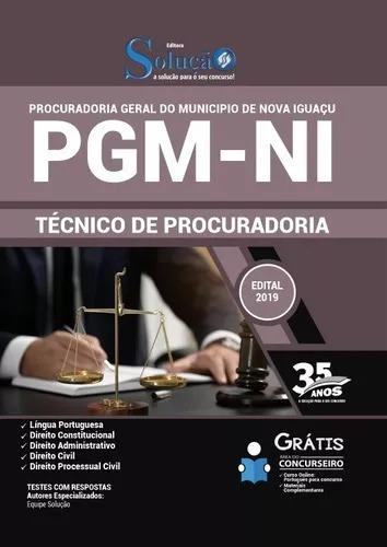 Apostila Pgm - Ni 2019 - Téc Procuradoria, De Equipe Solução. Editora Solução, Capa Mole Em Português, 2019