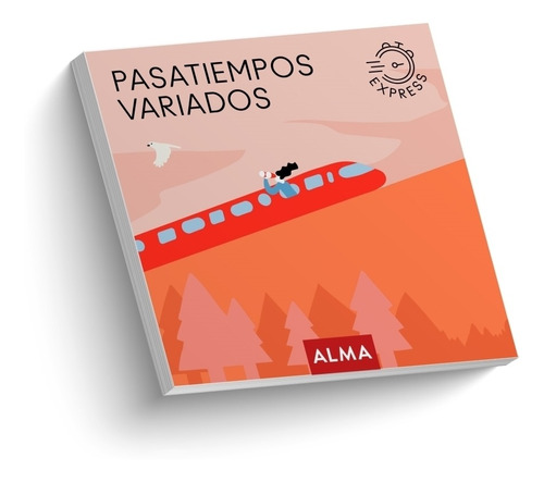 Libro Pasatiempos Variados - Cuadrados Express - Libro Bloc