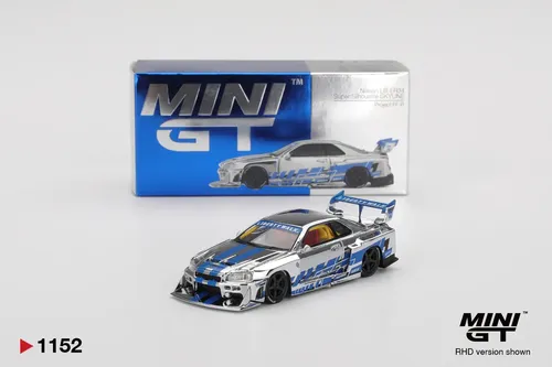 Minigt 1/64 Gt-r R35 Er34 35gt-rr Liberty Walk Project Ff-r