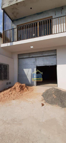 Imagem 2 de 7 de Salão Para Alugar, 60 M² Por R$ 1.500,00/mês - Jardim Santa Clara Do Lago I - Hortolândia/sp - Sl1094