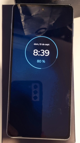 Motorola Edge 20 Pro 256gb 12gb Ram Nfc Azul Midnight-bueno Agua (Usado)