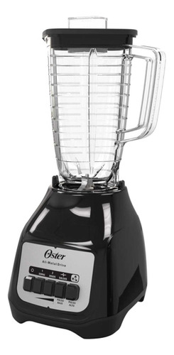 Licuadora 2 Velocidades Color Negro Vaso Plastico 1.25 Lts