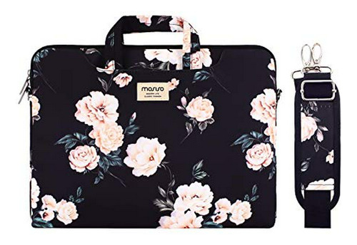 Bolso De Hombro Mosiso Para Macbook Air 13  - Negro