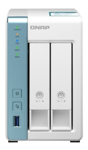 Nas Storage Qnap Ts231k 2 Bahias Cloud Con Dlna Raid Giga