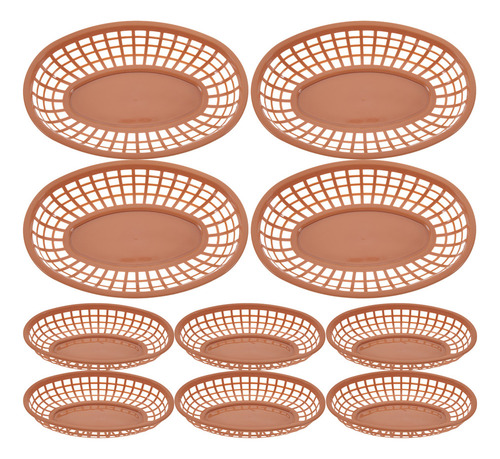 Cesta De Frutas Con Plato De Aperitivos Para Hamburguesas, 1