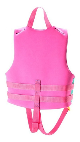 Speedo Chaleco Salvavidas Niñas Rosa/celeste 30-50 Libras.