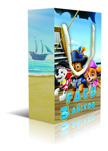 15 Bolsitas Sorpresitas Paw Patrol Otro Personaje O Tematica