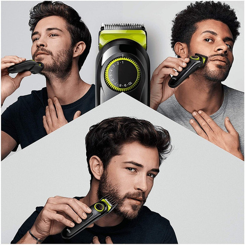 Braun Beard Trimmer 3 Patillera Recorta Barba 20 Longitudes