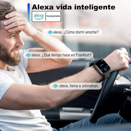 Smartwatch Havren Reloj Presión Deporte Sueño Bt Llamadas Ia Negro Mesh Negro Negro