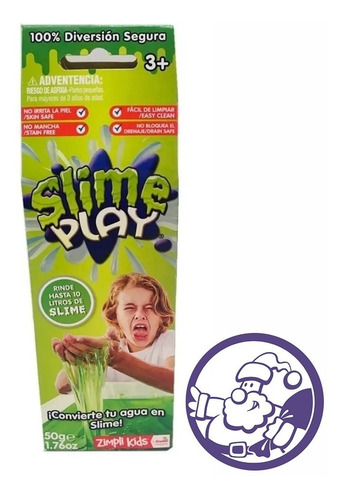 Imagen 1 de 4 de Slime Play 50g Diversión Pegajosa Varios Colores