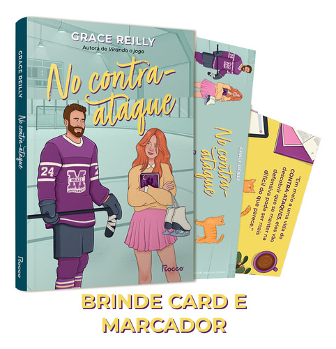 Livro No Contra-ataque de Grace Reilly Editorial Rocco Capa Mole em Português 2025