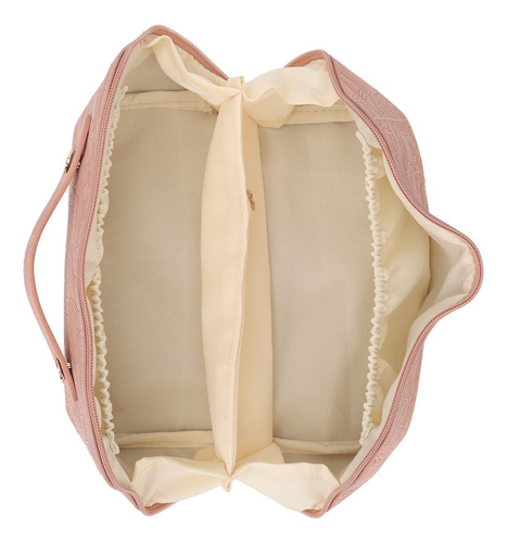 Bolsa De Maquiagem Multifuncional Make Up Cosmetic Pu Leathe