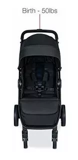 Cochecito Ligero Britax B-clever | Una Mano, Toldo Ventilado